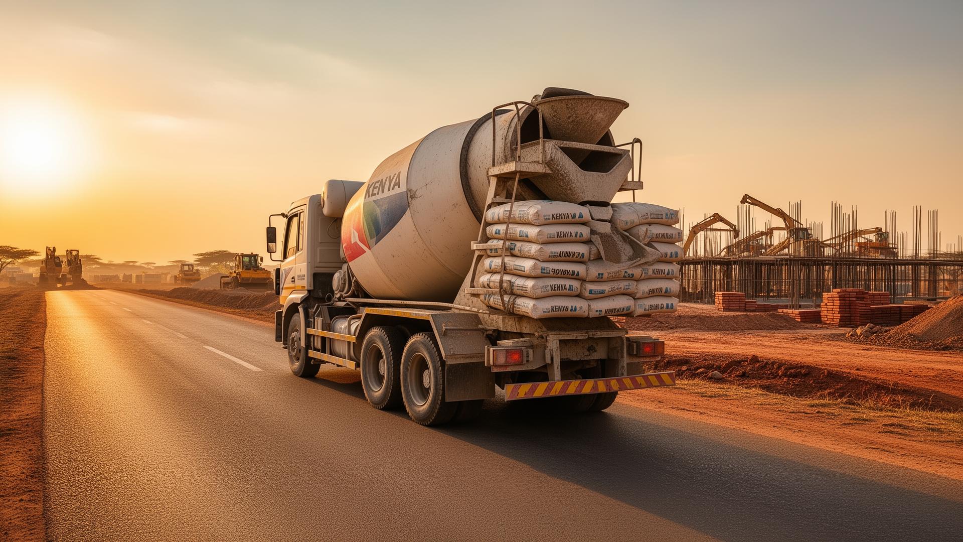 Simba Cement factory at Athi River, Kenya producing KEBS-certified cement